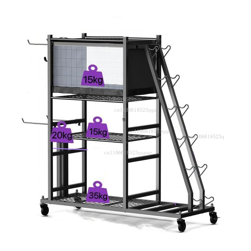 Sports Equipment Storage Rack - Ev Spor Salonu Depolama Dambıl Ağırlık