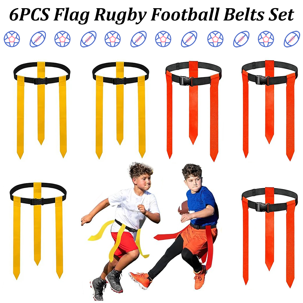 Sports Equipment Game - 6 adet bayrak futbol kemerleri seti