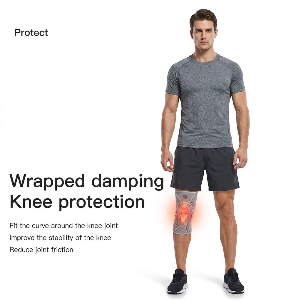 Volleyball Knee Pad - 1 adet diz pedleri sıkıştırma dizlik