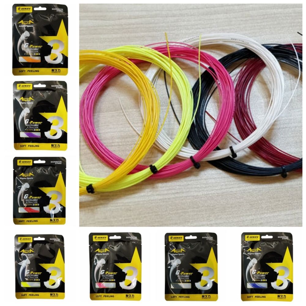 Badminton Racket Carbon - 0.7mm G3 Badminton Raketi İpi Yüksek