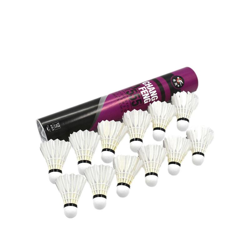 Sports Equipment Badminton - 12 adet/grup Badminton doğal ördek tüy