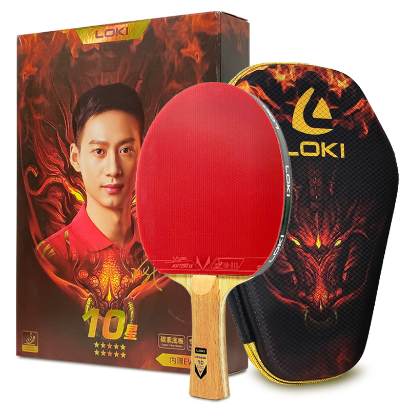 Badminton Racket Carbon - Orijinal LOKI Masa Tenisi Raketi Ejderha