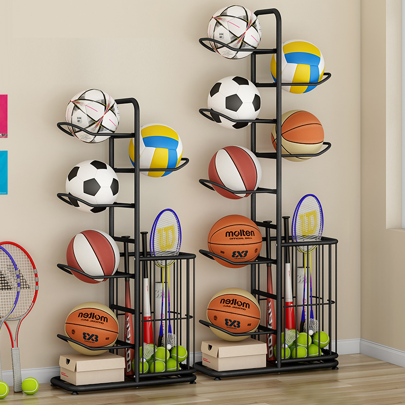 Sports Equipment Storage Rack - Spor Topu Depolama Rafı Basketbol Badminton