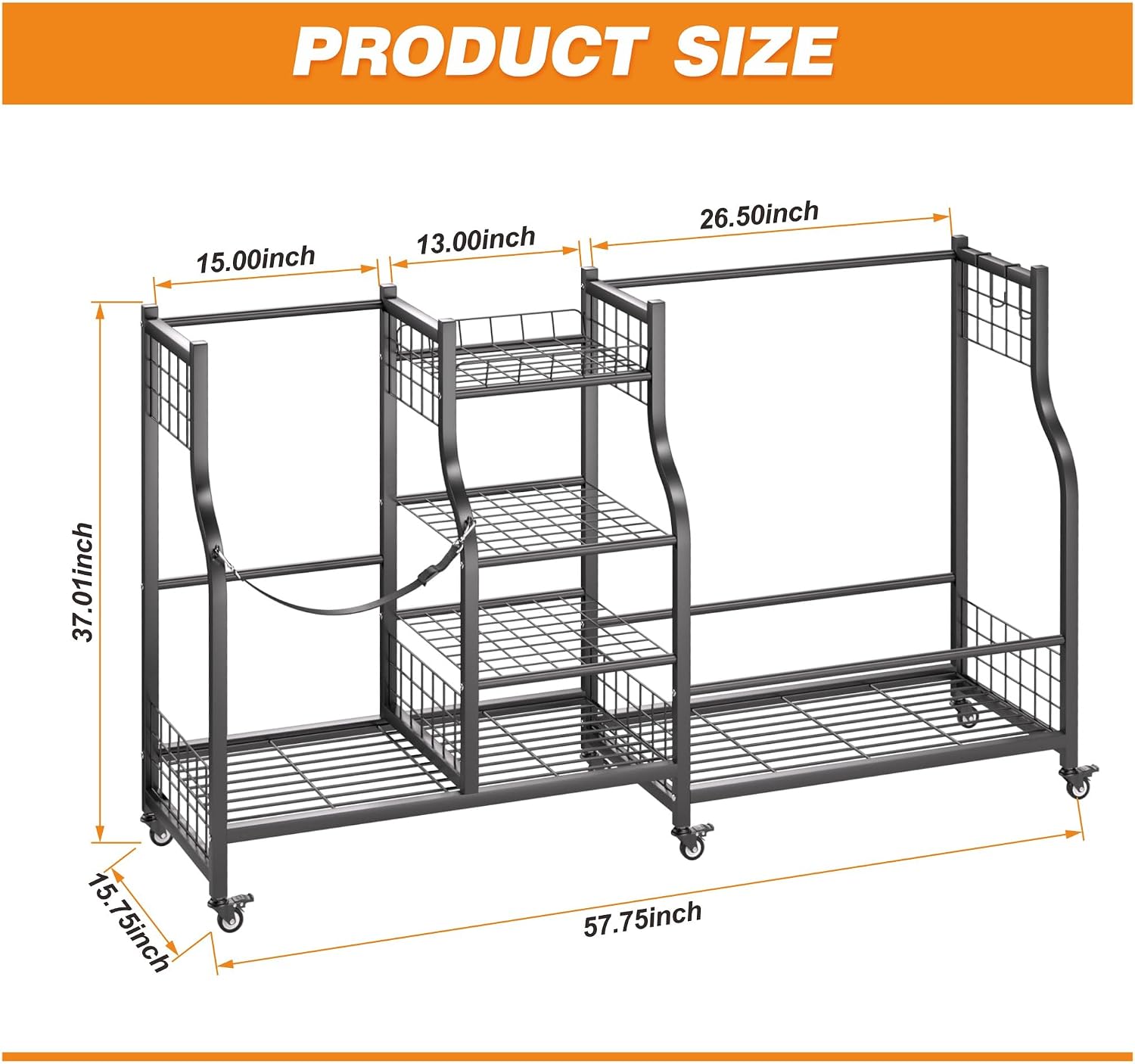 Golf Çantası Saklama Rafı Düze - Sports Equipment Storage Rack incelemesi ve fiyatı