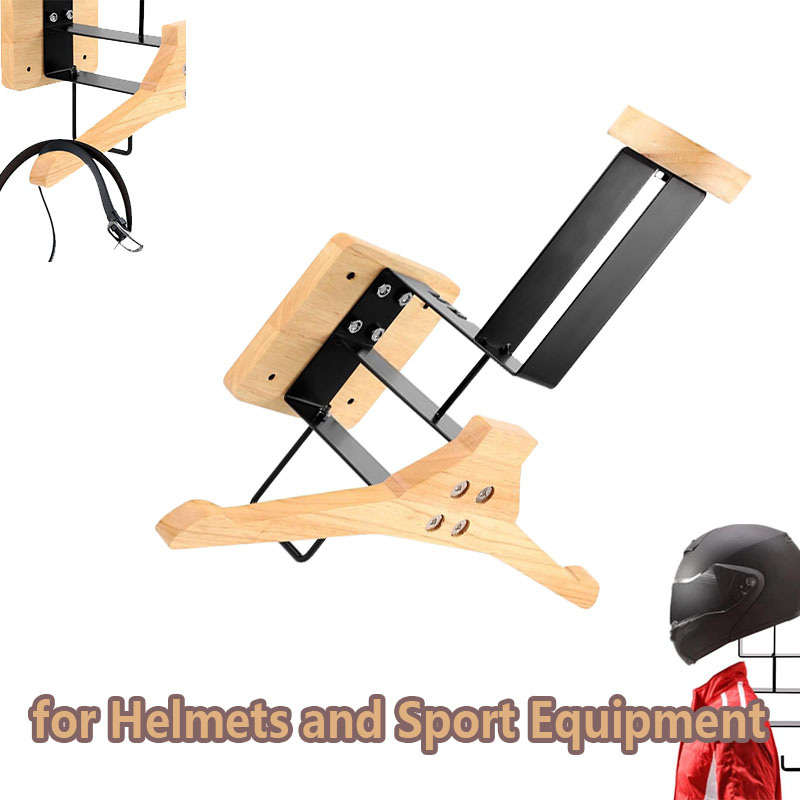 Ahşap Motosiklet Kask Tutucu D - Sports Equipment Storage Rack incelemesi ve fiyatı