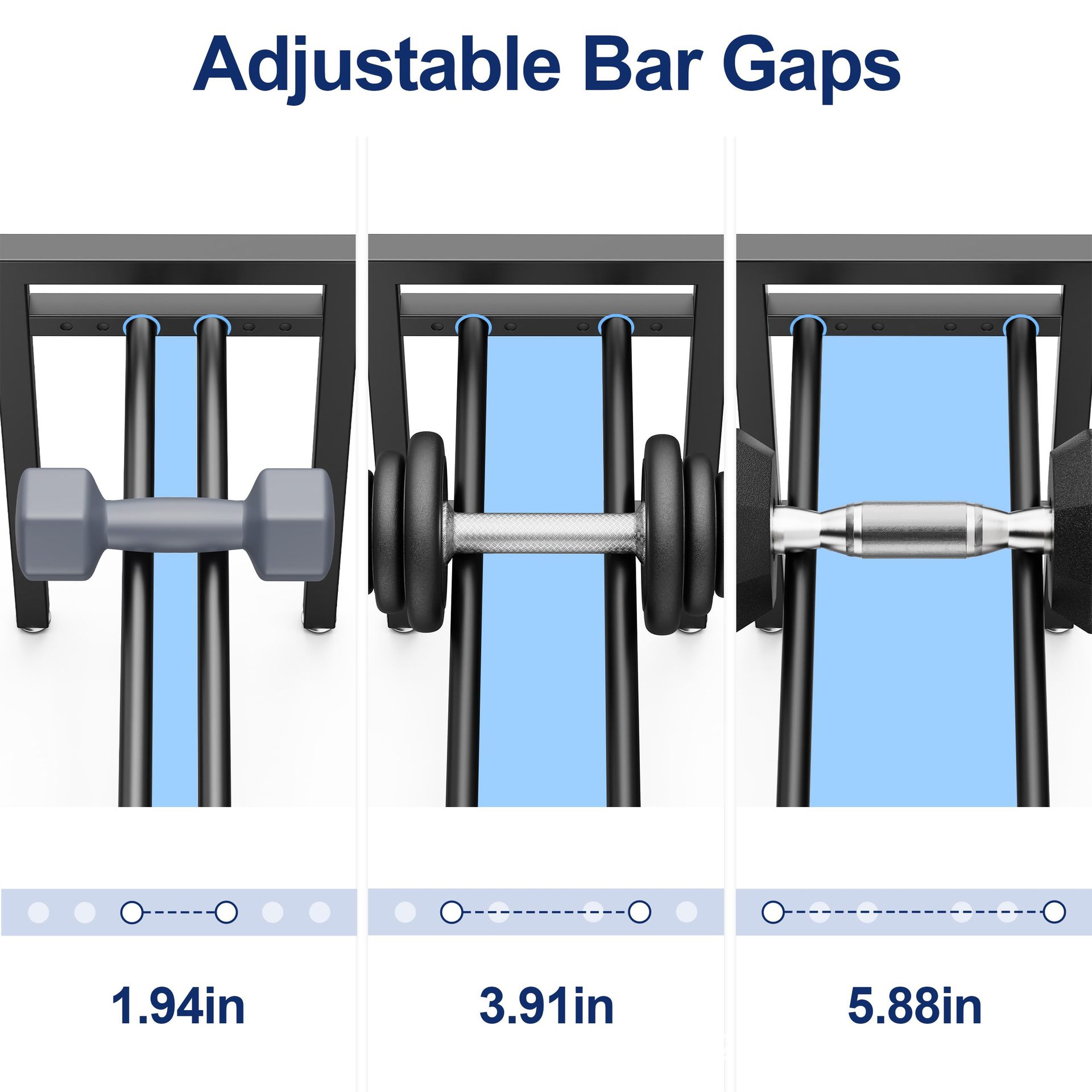 Ayarlanabilir Metal Dambıl Raf - Sports Equipment Storage Rack incelemesi ve fiyatı