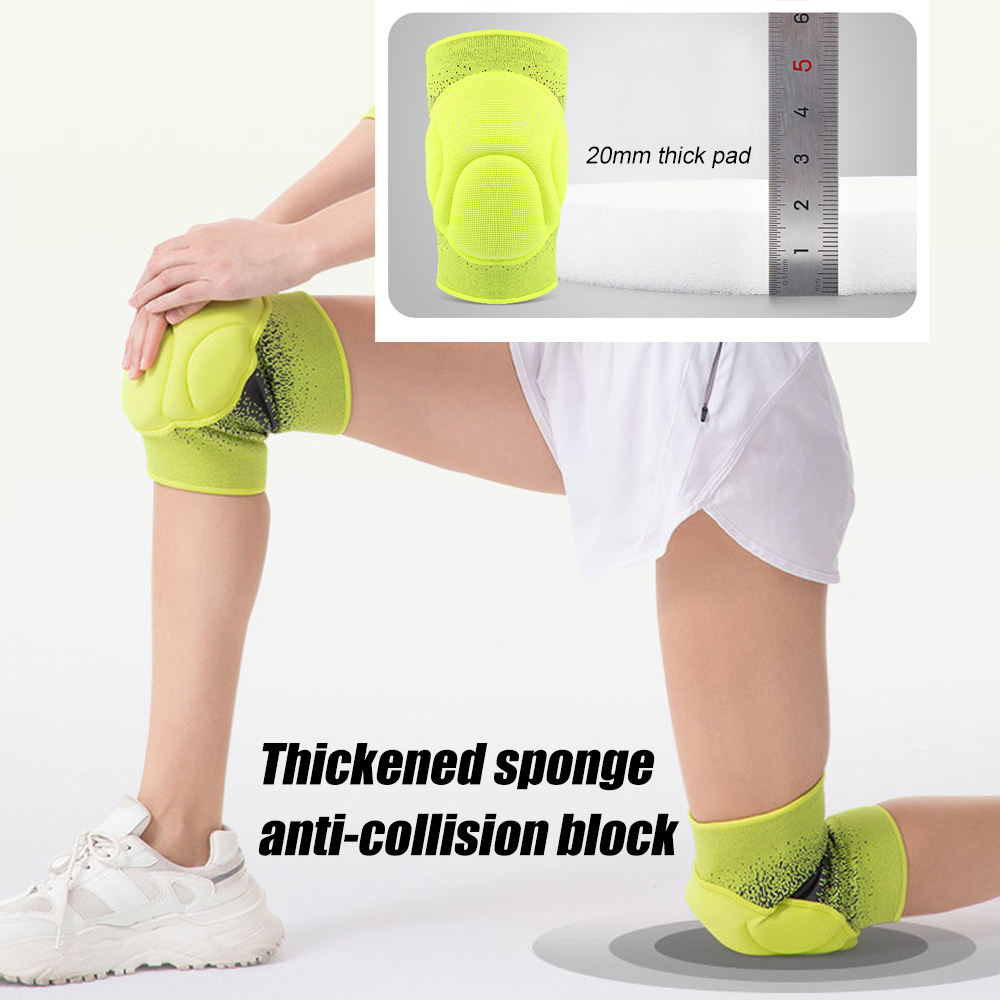 1 çift kalın sünger dizlikler  - Volleyball Knee Pad incelemesi ve fiyatı