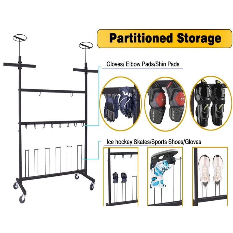 Özel Mağaza Zemin Spor Ekipman - Sports Equipment Storage Rack incelemesi ve fiyatı